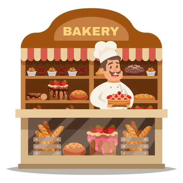 Bakery counter